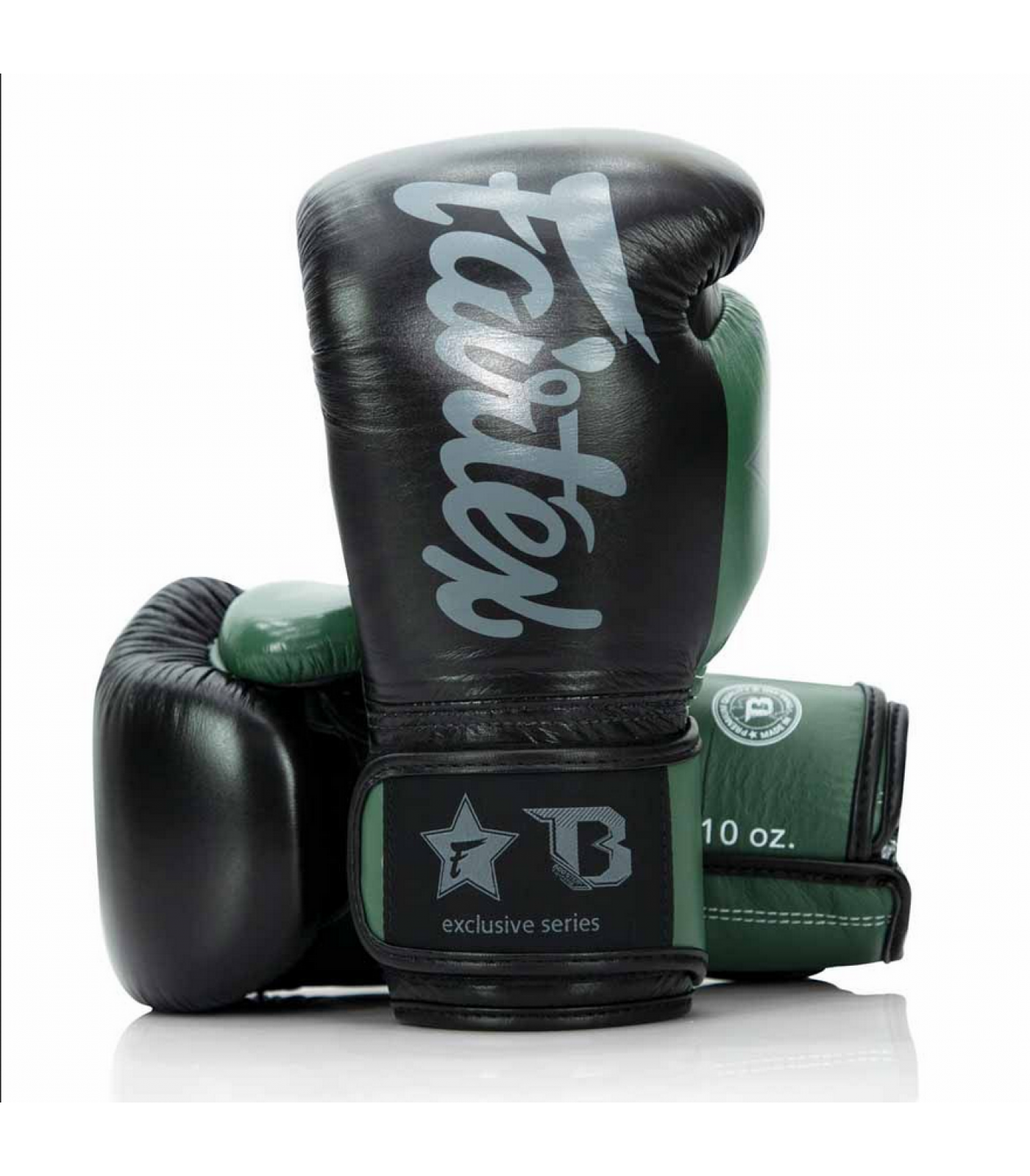 Боксови Ръкавици - Fairtex FXB-BG V2 - BK/GR/GY